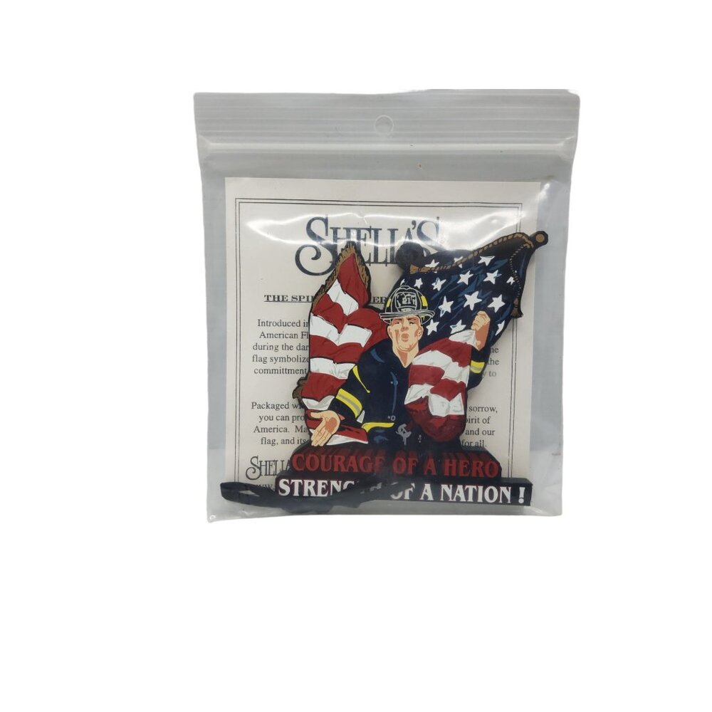 vintage shelias collection the spirit of america christmas tree ornamate